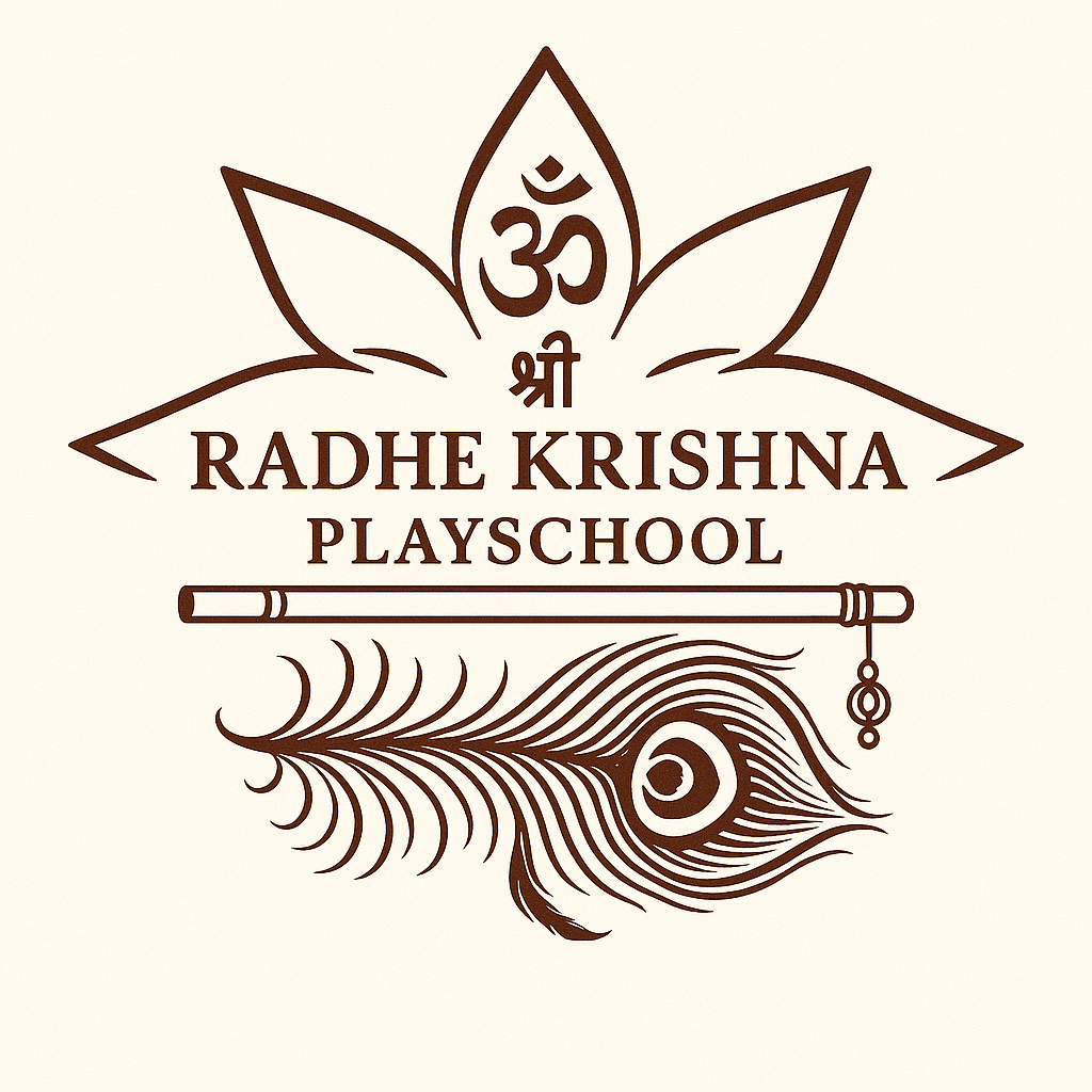 Shree Radha Krishna School Logo